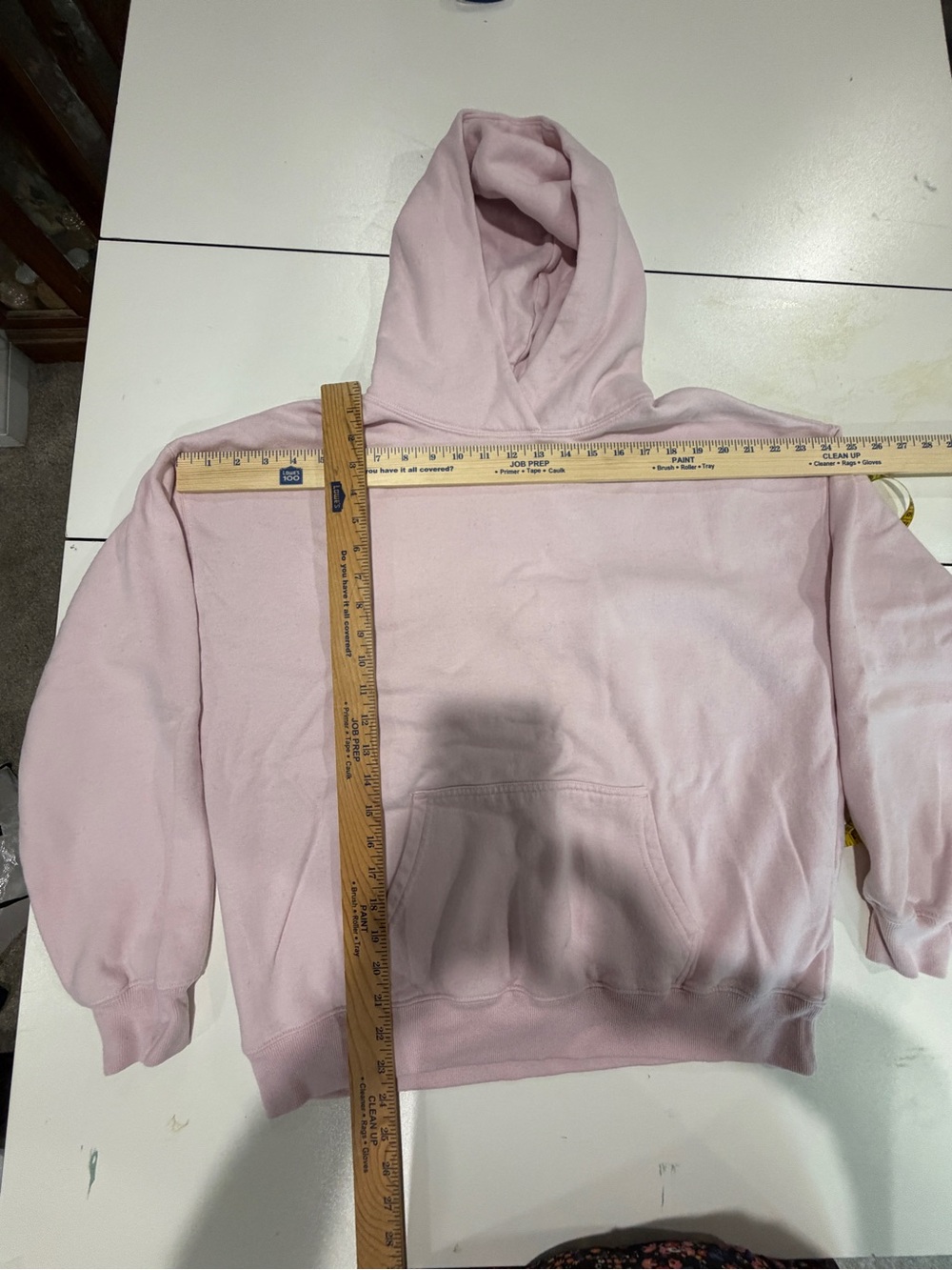 Hollister Pastel Pink Hooded Pullover Sweatshirt